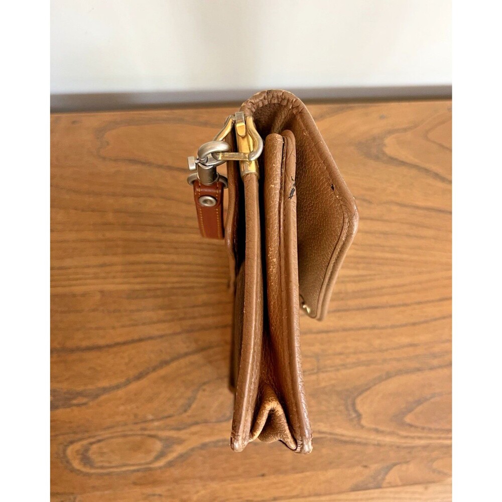 Vintage Rare Late 80’s Dior Honeycomb Double Sided Flap Wristlet 6 Pockets - Picture 9 of 15